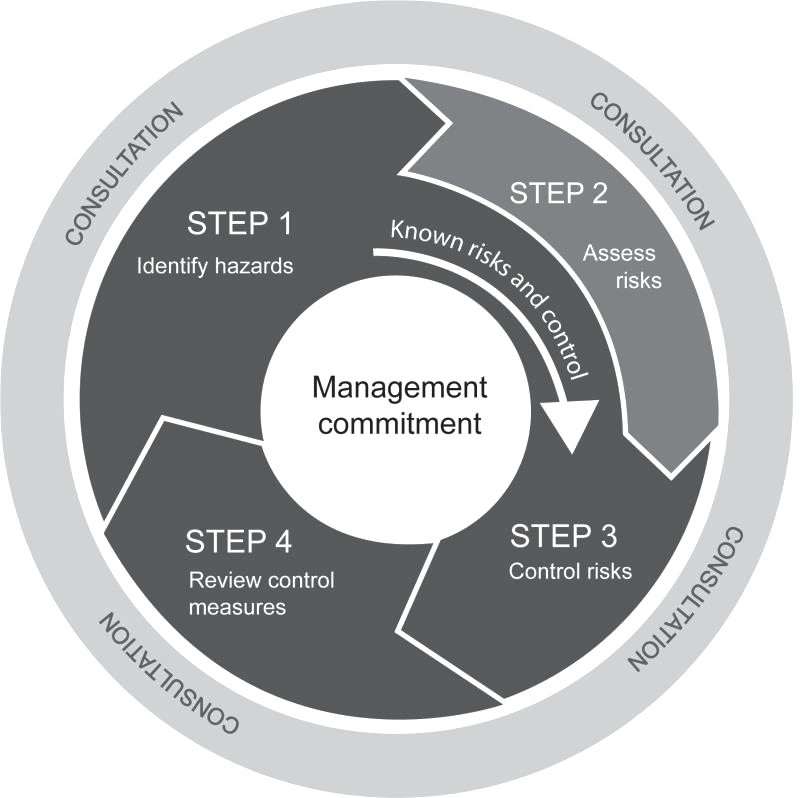 Risk Management Process diagram
