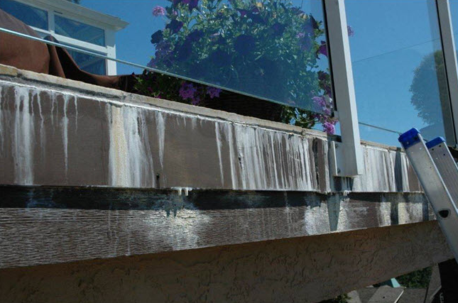 Efflorescence example