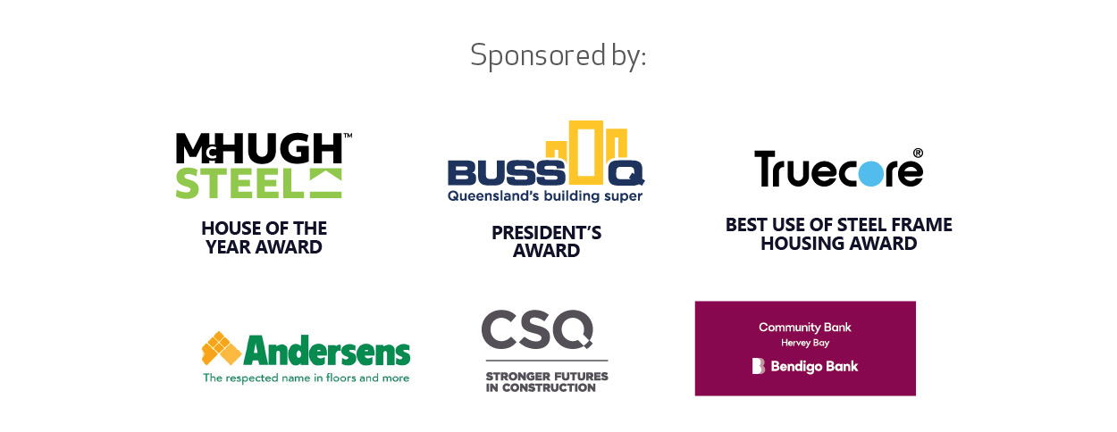 Wide Bay Burnett Housing & Construction Awards sponsors 2025
