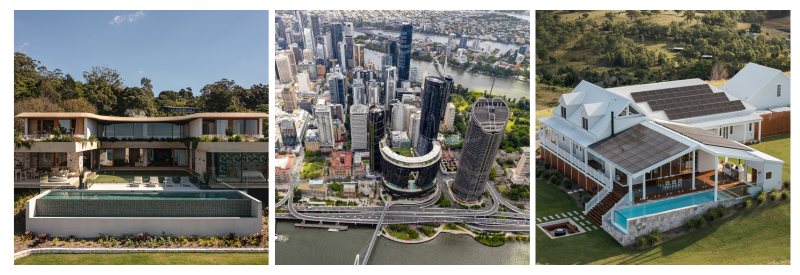 An image of the QLD House of the year, Project of the year and President's Award for 2025 An image of the QLD House of the year, Project of the year and President's Award for 2025